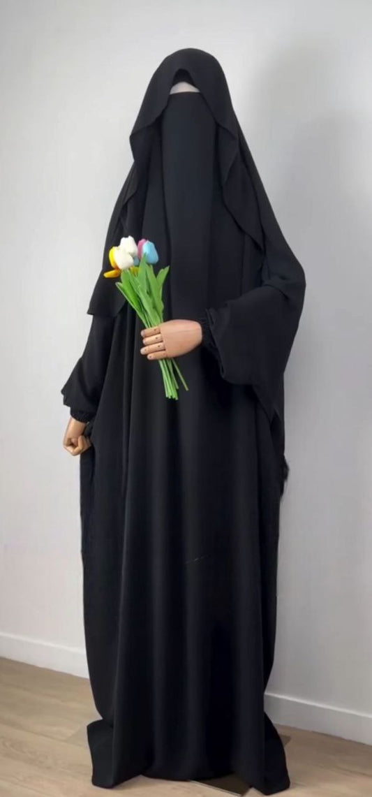 Un Jilbab Raffine Au style Unique.